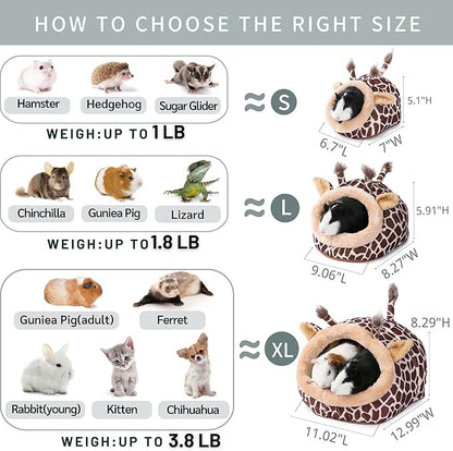 JanYoo Warmer Hedgehog Supplies Toys House Cage Accessories Bed Sleeping Bag