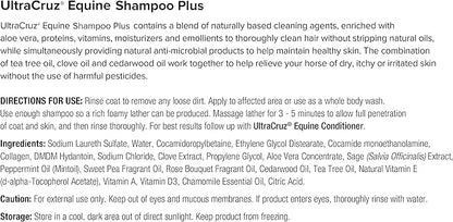 UltraCruz® Equine Shampoo Plus for Horses, 1 gal
