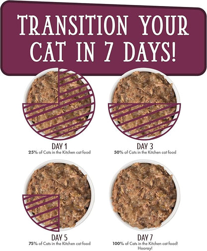 Weruva Cats in The Kitchen, The Double Dip with Chicken & Beef Au Jus Cat Food, 3.2oz Can (Pack of 24)