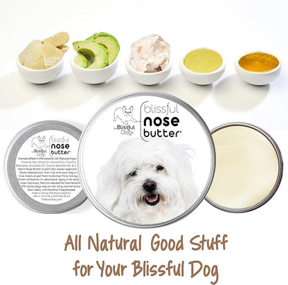 The Blissful Dog Coton De Tulear Unscented Nose Butter, 4-Ounce