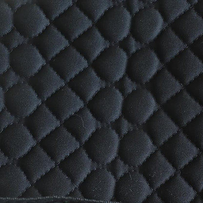 Woolous Dressage Saddle Pad, English Saddle Pad with Sheepskin Trim, Lambskin Wool Fleece Lining, Square Saddle Pad for Equestrian Riding, Comfortable & Shock Absorbing