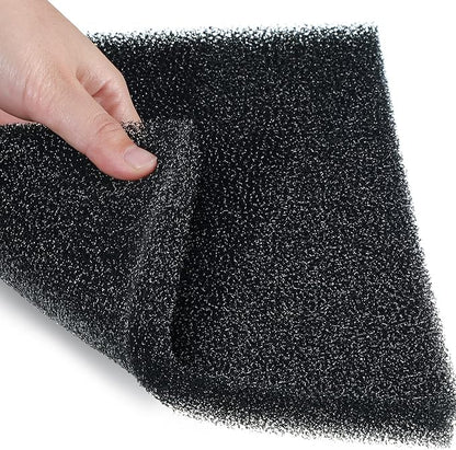 Tondiamo 3 Pieces Aquarium Sponge Filter Pad Media Cut to Fit Foam for Fish Tank Filters Replacement Fish Tank Cleaner Open Cell Foam Sponges for Dishes