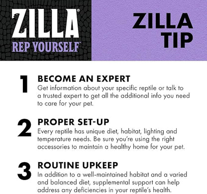 Zilla Vitamin Supplement Food Spray, with Carotene, Spray-on Multivitamin Supplement for Reptiles