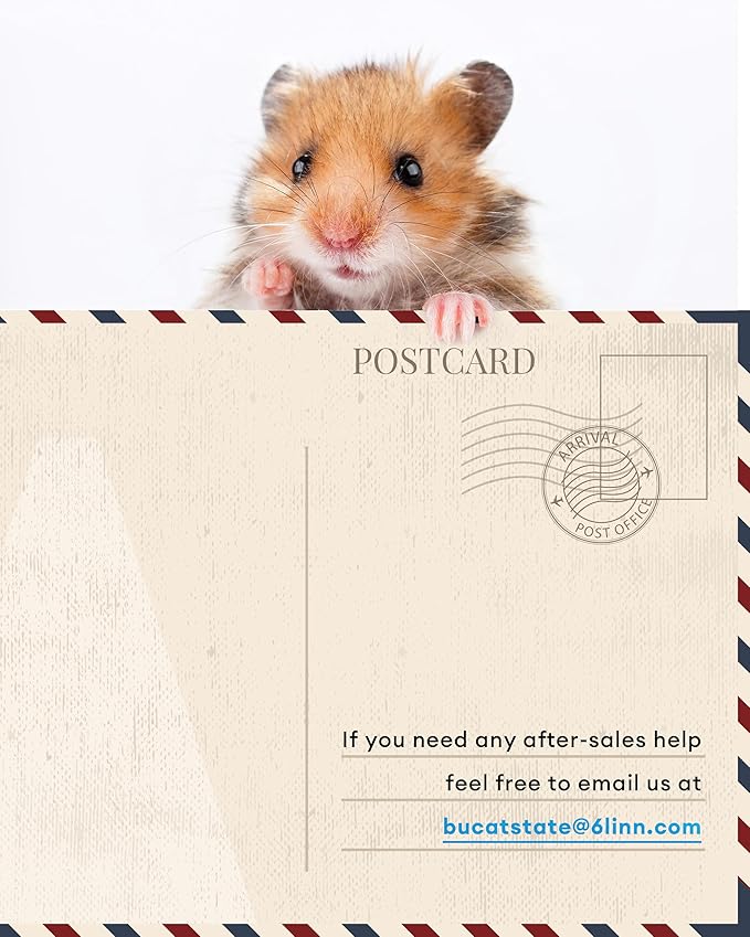 BUCATSTATE Hamster Cage 3.0: Metal Large Rat Cage Stackable with Top Access Easy Assemble 47L x 23.6W x 25.5H Inches Dwarf Syrian Hamster Tank for Gerbil Mouse (7.8 ft², White)