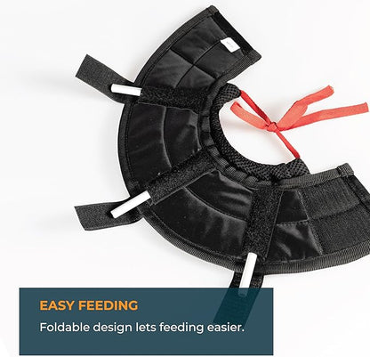Cat Cone Collar - Soft Adjustable Cat Elizabethan Healing Collar – Lightweight Wound‑Protection Neck Cone for Licking/Biting Prevention, Fits Neck 6.5″–10.5″, Ideal Post‑Surgery & Injury Care