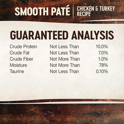 Wellness CORE Tiny Tasters Pate Adult Wet Cat Food, Natural, Protein-Rich, Grain Free, 1.75 Ounce Pouch, 12 Pack (Chicken & Turkey)