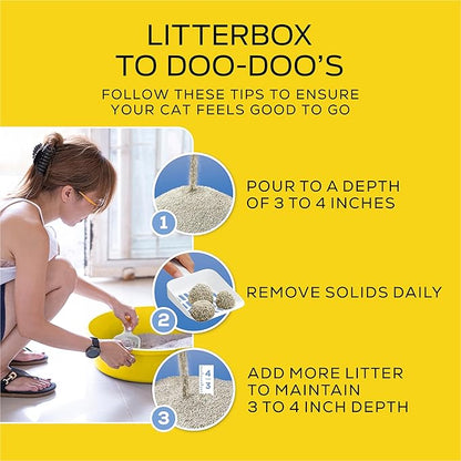 Purina Tidy Cats LightWeight 4-In-1 Strength Multi-Cat, Odor control, Clumping, 99.9 Percent Dust Free Cat Litter - 17 lb. Box