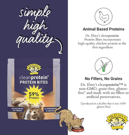 Dr. Elsey's cleanprotein Protein Bites Chicken 6 oz.
