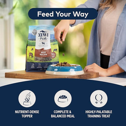 ZIWI Peak Air-Dried Dog Food – Venison - All Natural, High Protein, Grain Free, Limited Ingredient w/ Superfoods (88oz)