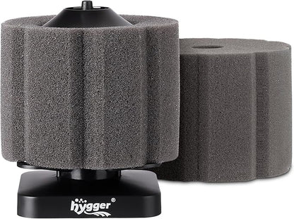 hygger Small Sponge Filter for Aquarium 3~30 Gallons Fish Tank Filter Betta Breeding Fry Shrimp Snails Foam Air Drive Filters
