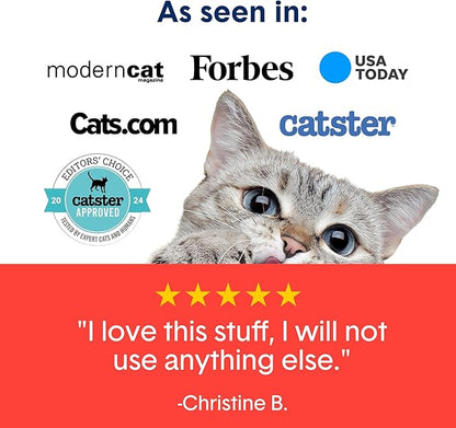 Boxie® Extra Strength 35 Day Odour Control Clumping Clay Cat & Kitty Litter 16lb, 99.9% Dust-Free, Probiotic Formula, Long-Lasting, Veterinarian Approved, Easy Scooping for Multi-Cat Homes