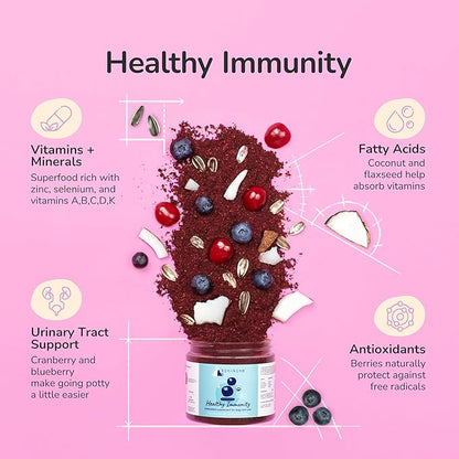 kin+kind Superfood Supplement Set for Dogs & Cats - Boost Immunity, Promotes Healthy Skin & Coat, Hip & Joint, Healthy Digestion - Made in USA - Superset (4 x 8 oz)