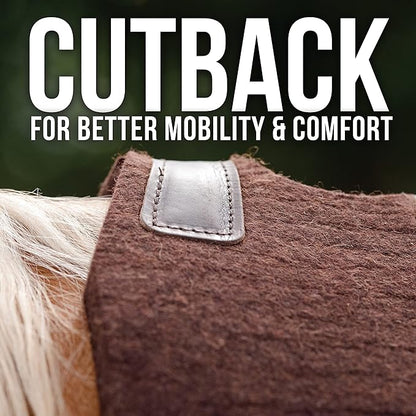 Professional's Choice 100% Steam-Pressed Wool Felt Saddle pad