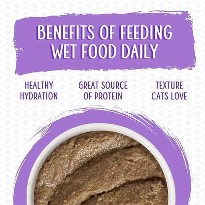 Weruva Wet Cat Food, Grand Prize Patés Variety Pack, 5.5oz Can, Pack of 12