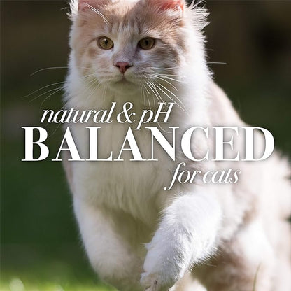 Burt's Bees for Pets Waterless Cat Grooming Spray with Shea Butter and Honey, 99.3% Natural Origin Formulas, Cats Dry Shampoo, Kitten Supplies, 6pk, 10oz