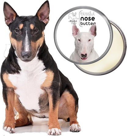 The Blissful Dog Bull Terrier Unscented Nose Butter, 1 oz
