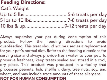 Get Naked Urinary Cat Health Treats with Cranberry & Real Chicken 6oz | Crunchy, Grain-Free, Natural Urinary Tract & Dental Care | Supports UT Support & Fresh Breath | Made in The USA