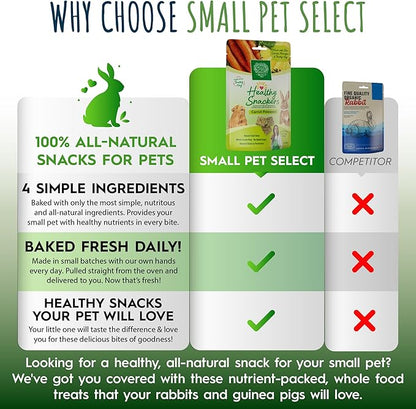 Small Pet Select - Healthy Snackers - Carrot/Pineapple
