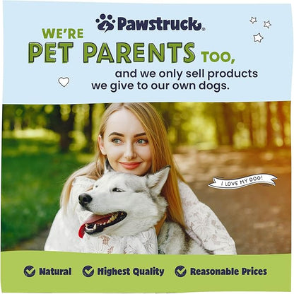 Pawstruck All-Natural 4" Bully Stick Rings for Dogs - Rawhide-Free, 100% Beef, Single Ingredient Dental Chew Bones - Fully Digestible, Low Odor - Bulk 25 Pack - Packaging May Vary
