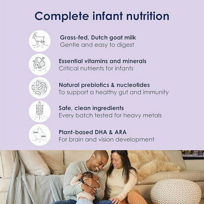 Kabrita Goat Milk-Based Infant Formula – 28oz – Pack of 6 – Natural, Gentle Baby Formula – European, Non-GMO – Ages 0-12 Months