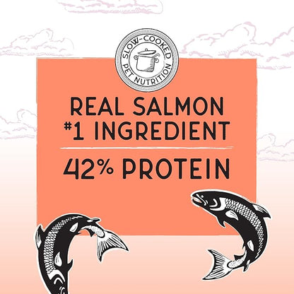 Blackwood Bounty Dry Cat Food, Salmon & Rainbow Trout Recipe for All Life Stages, 10 Pound Bag, High Protein, Grain Free