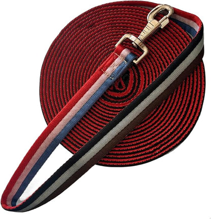 Premium Horse Training Lunge Line with Alloy Trigger Buckle for Accurate Equestrian Training of 26 Foot (8 Meters)