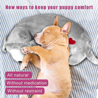 Hearbeat Toy for Dog Anxiety Relief Behavioral Training Aid Toy, Grey