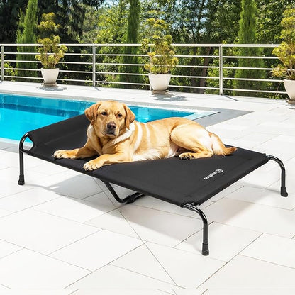 Veehoo Original Elevated Dog Cot Bed - Outdoor, Raised, Cooling, XXL, CWC2417A