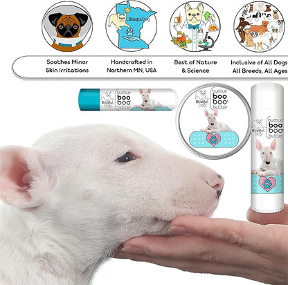 The Blissful Dog .15 oz Tube Bull Terrier Booboo Butter
