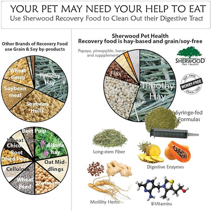 Pet Guinea Pig Emergency Kit with Timothy Recovery Food (Large Emergency Kit)