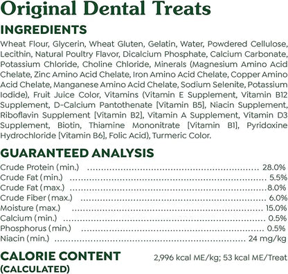 Greenies Original Large Dental Dog Treats, 27 oz. Pack (17 Treats)