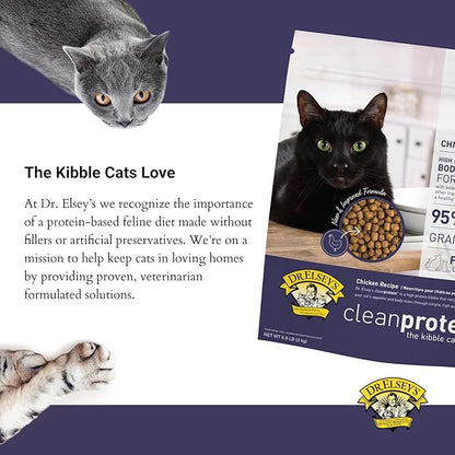 Dr. Elsey's cleanprotein Chicken Cat Kibble 6.6 lb. Bag