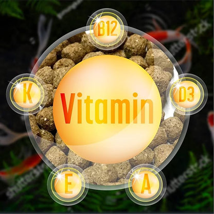 Big Kahuna Koi Fish Food- 45lbs Food – Made in The USA - Floating Pellets – 3/16" - 1/4" Pellet Size – 32% Protein Fish Food – Rich in Nutrients