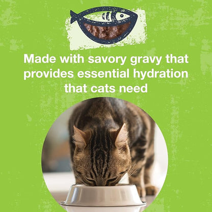 KOHA Poké Bowl Tuna & Duck Entree in Gravy for Cats, 12-Pack of 3oz Pouches