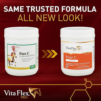 Pro Pure C Premium Quality Horse Vitamin C, 2 Pounds, 128-Day Supply