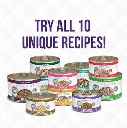 Weruva Truluxe Cat Food, Honor Roll with Wild-Caught Saba in Gravy, 3Oz Can (Pack of 24)
