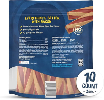Purina Busy with Beggin’ Twist’d Adult Dog Chew Bone Treats - 10 ct. Pouch