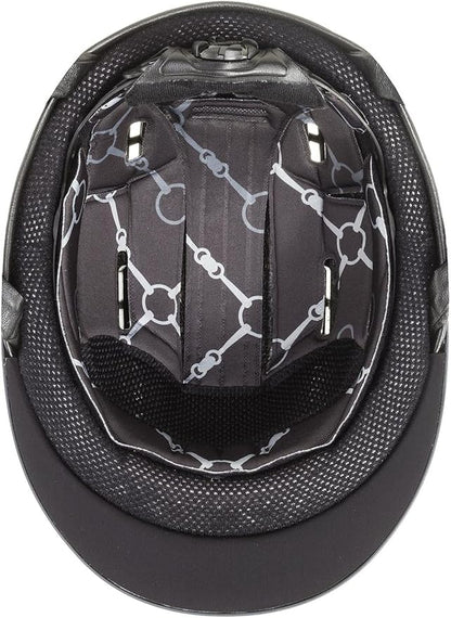 uvex suxxeed Active Horse Riding Helmet for Women & Men, Navy, S-M - Adjustable & Excellent Ventilated Helmet