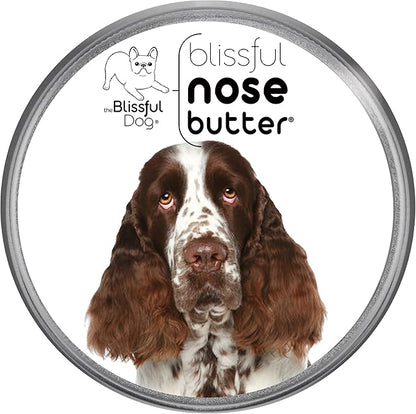 The Blissful Dog Springer Spaniel Unscented Nose Butter - Dog Nose Butter, 4 Ounce