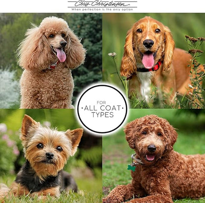 Chris Christensen Diamond Series Miracle Moisture Dog Conditioner, Groom Like a Professional, Pro-Vitamin Formula, Provides Maximum Moisture, Use on Both Dogs and Cats, Made in USA. 128 oz
