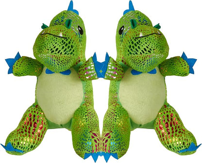 Caitec Presents Nala Cat Tucker The T-Rex Dino - Catnip Toy - Interactive Cat Toy - Chew Toy - Pillow Toy, 2 Pack