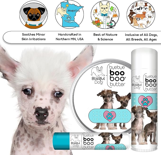The Blissful Dog Chinese Crested Boo Butter, 2 oz