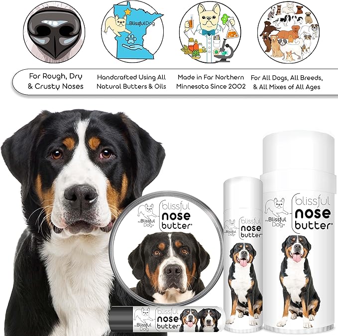 The Blissful Dog Greater Swiss Mountain Dog Unscented Nose Butter