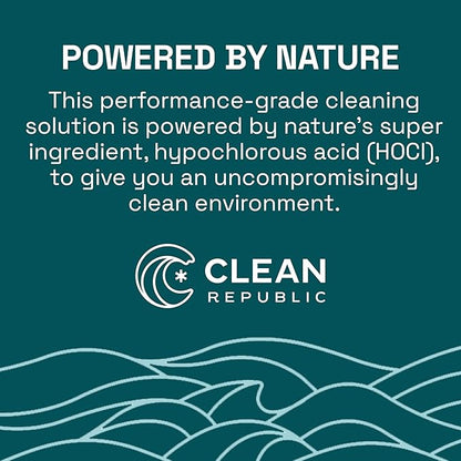 Clean Republic All-Purpose Cleaner, Daily Use Cleaner for Kitchens, Bathrooms, and More, 1 Gallon Bottle, 4-Pack