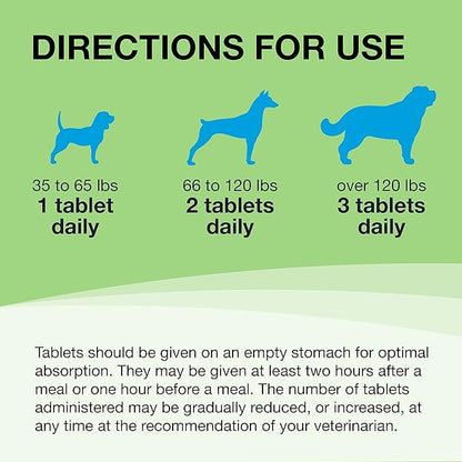 Nutramax Laboratories Denosyl Liver and Brain Health Supplement for Large Dogs, With S-Adenosylmethionine (SAMe), 30 Tablets
