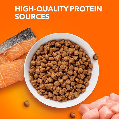 IAMS Proactive Health Adult Healthy Dry Cat Food with Real Salmon, 7 lb. Bag