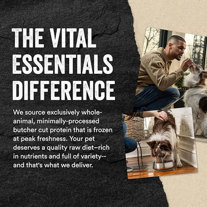 Vital Essentials Chicken Breast Dog Treats, 10 oz | Freeze-Dried Raw | Single Ingredient | Premium Quality High Protein Training Treats | Grain Free, Gluten Free, Filler Free