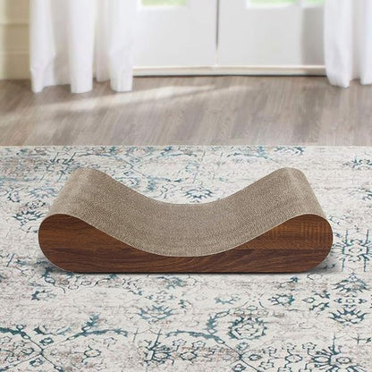 Cat Scratcher Cardboard Lounge Bed, Cat Scratching Pad, Pet Lounger