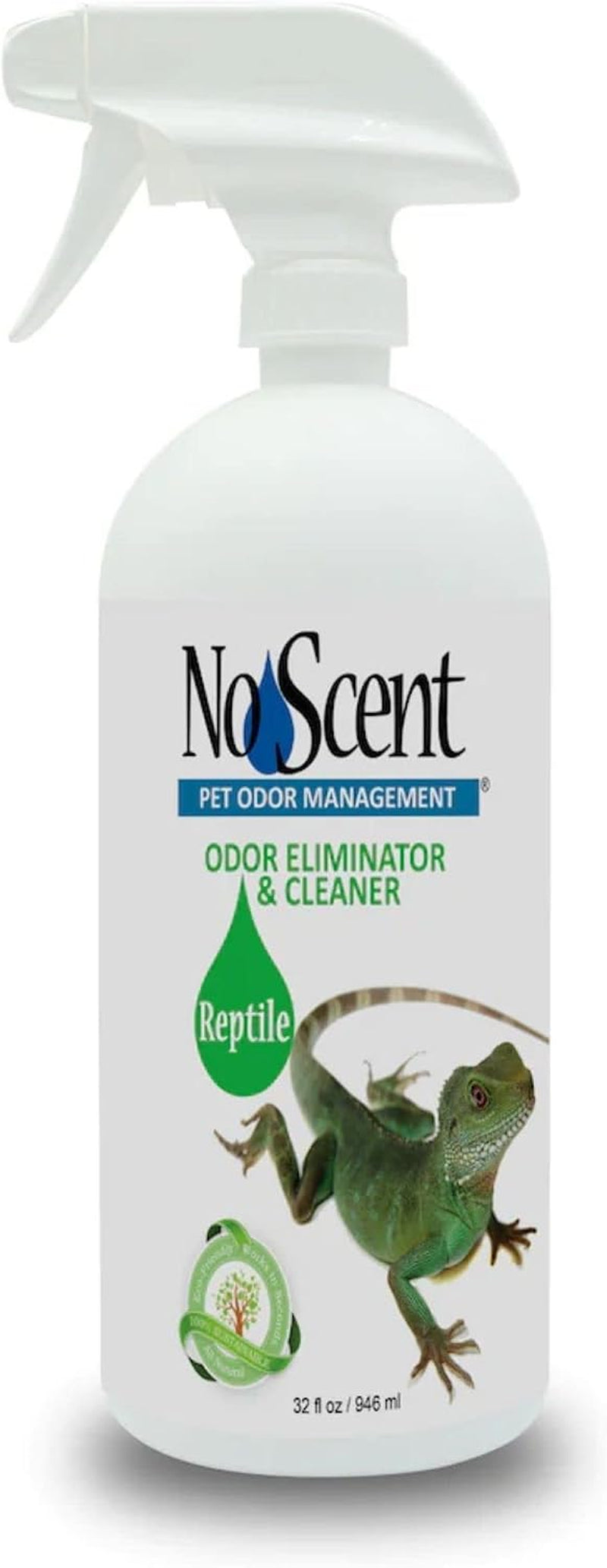 No Scent Probiotic Reptile Tank Cleaner & Odor Spray – 32 oz