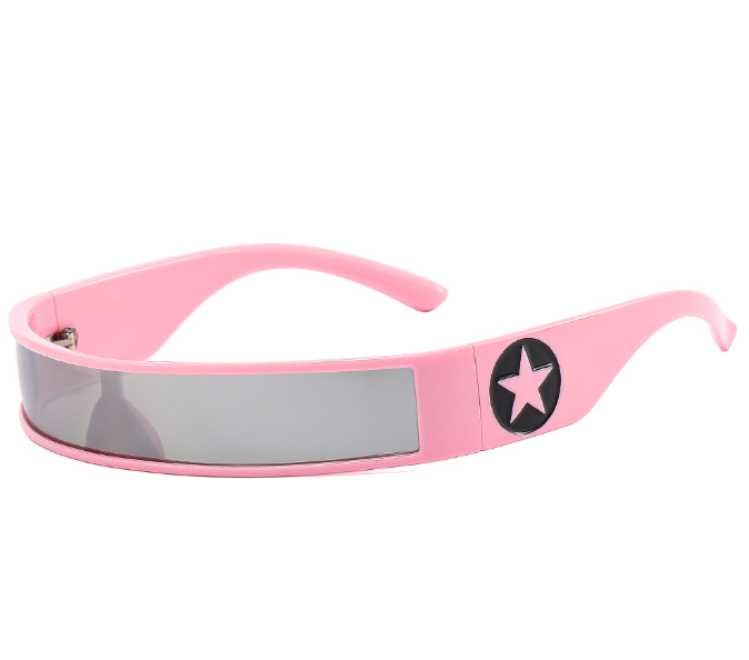 Unisex Millennium Spicy Girls Future Tech Rectangle Men and Women Personality Sunglasses